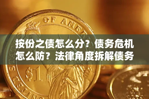 北京按份之债怎么分？债务危机怎么防？法律角度拆解债务分配与风险自保指南
