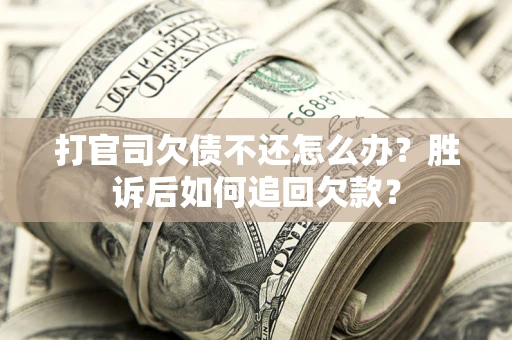 北京打官司欠债不还怎么办？胜诉后如何追回欠款？