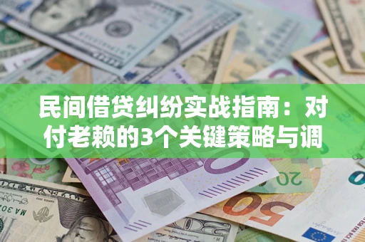 北京民间借贷纠纷实战指南：对付老赖的3个关键策略与调解盲区解析