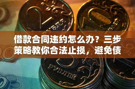 北京借款合同违约怎么办？三步策略教你合法止损，避免债务危机升级