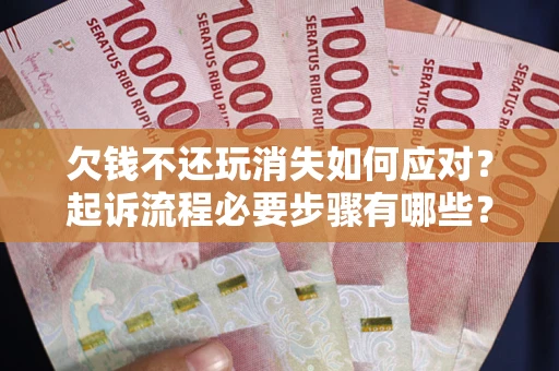 北京欠钱不还玩消失如何应对？起诉流程必要步骤有哪些？